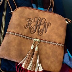 Monogrammed Crossover Bag